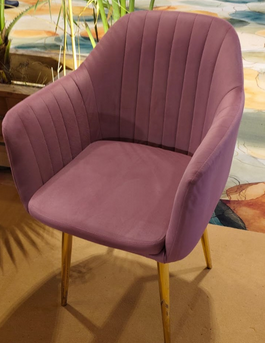 Mauve Pink VIP Chair